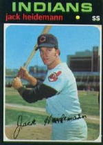 1971 Topps Baseball Cards      087      Jack Heidemann RC